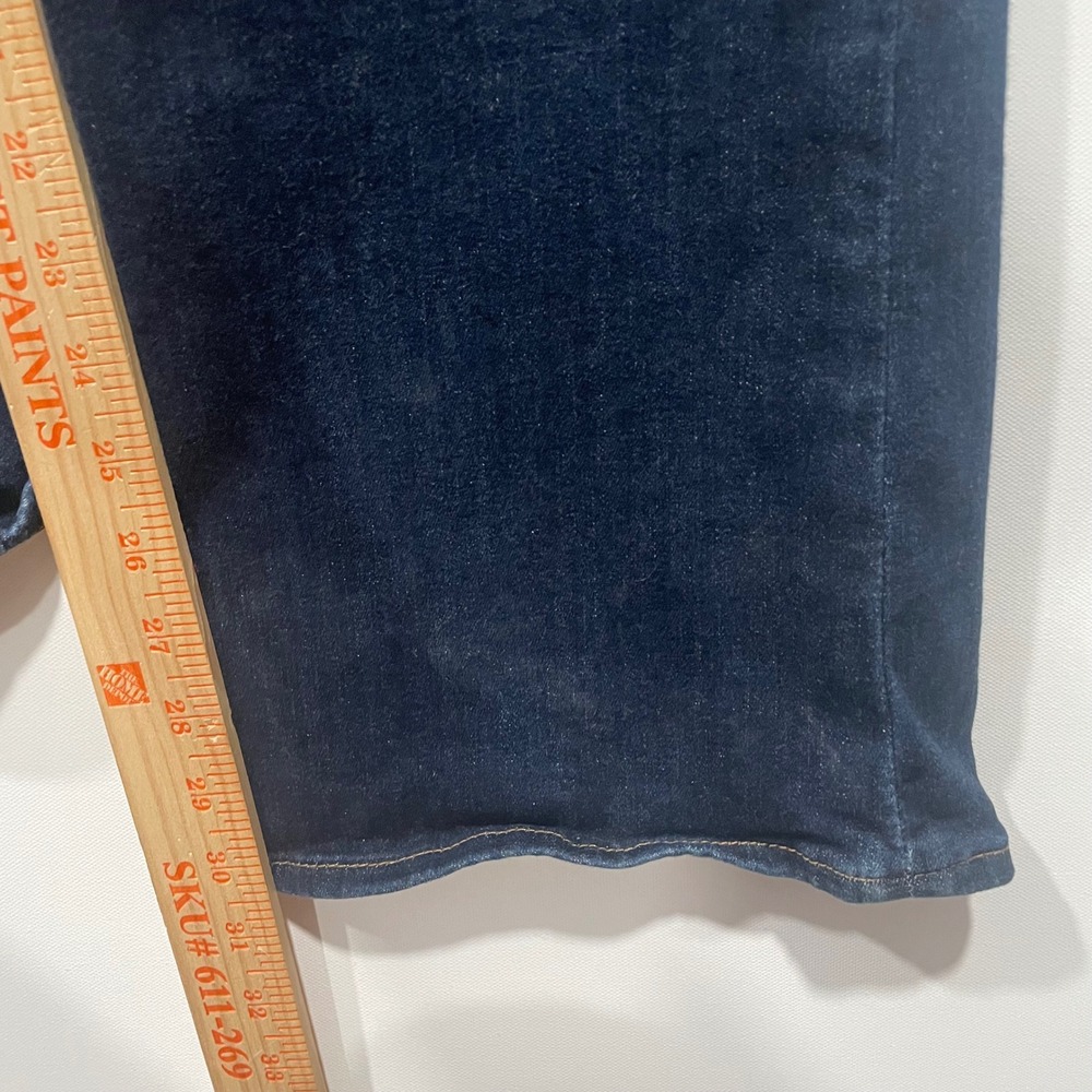 American Eagle Kick Boot Jeans Women Dark Wash Next Level Stretch Size 16 35x30 - Picture 4 of 11